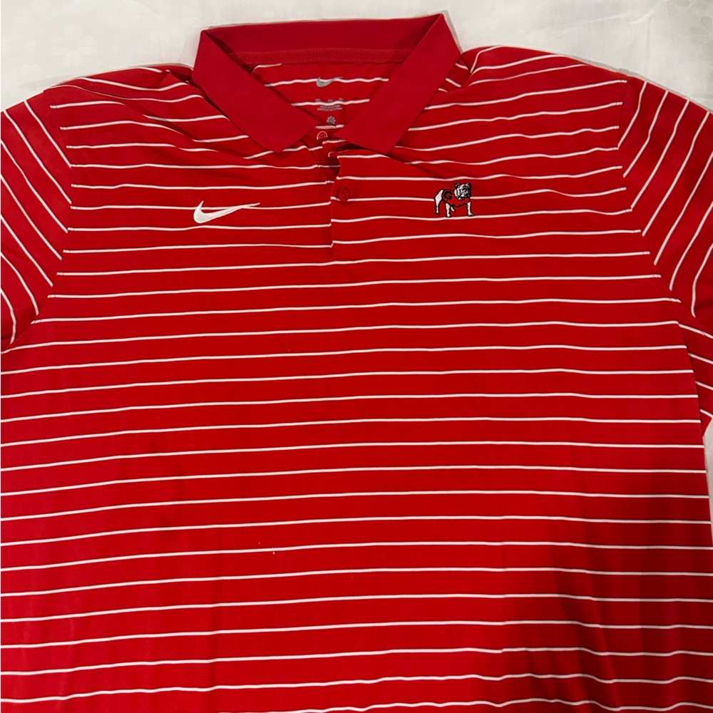 Nike Georgia Bulldogs Men’s Polo Golf XXL Dawgs Shirt Team-Issued